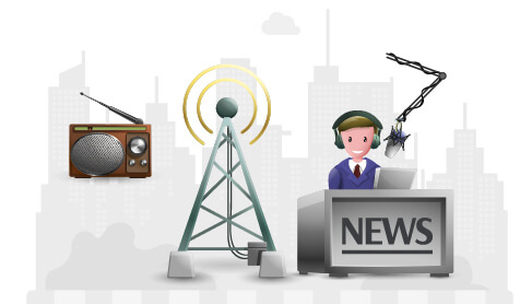 Reach out to Local Radio and Television Channels