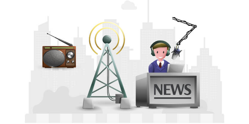 Reach out to Local Radio and Television Channels