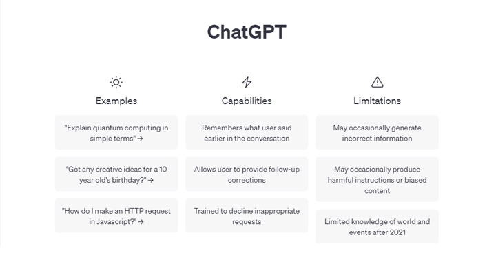 ChatGPT: The first thing that comes to mind when you hear AI